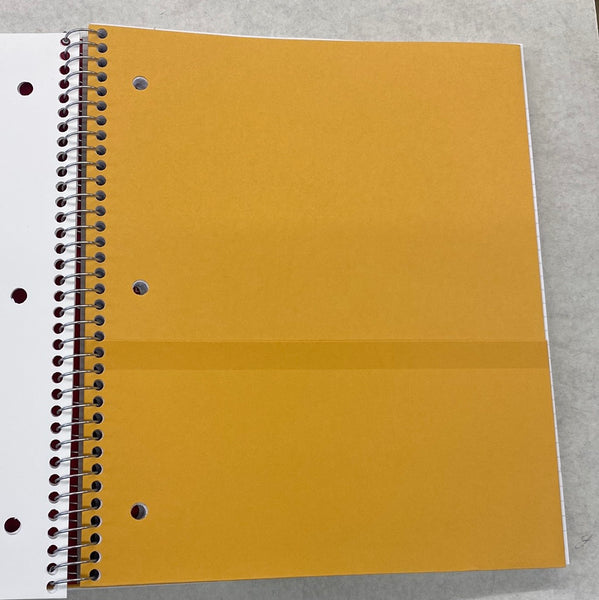 Five Star 1 subject notebook