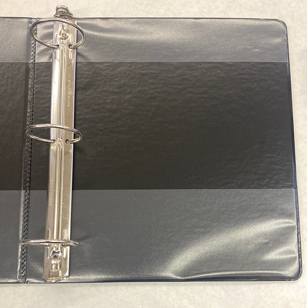 2” black binder