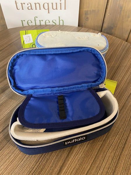 Buffalo denim pencil case