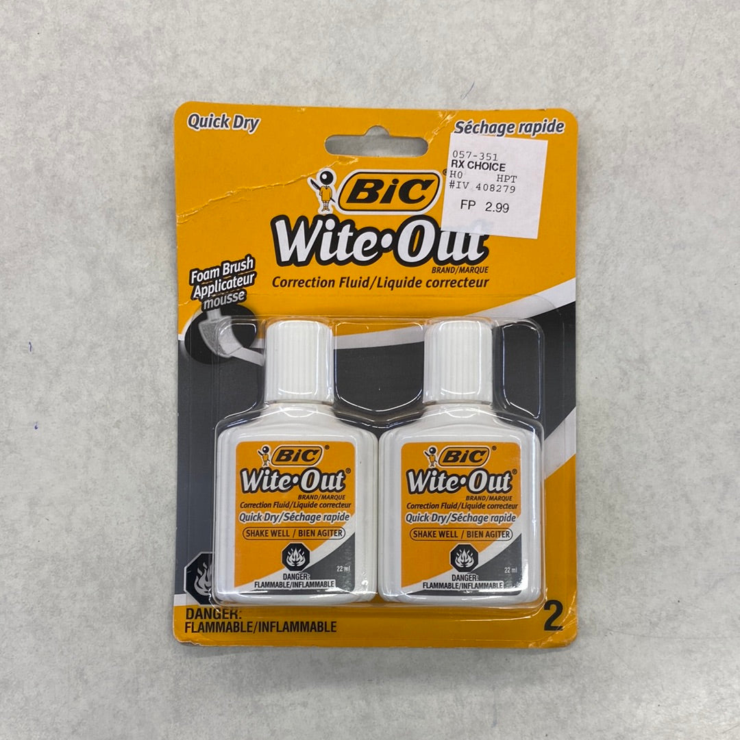 Bic wite out