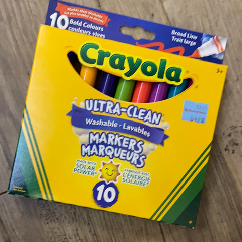 Crayola Washable Markers 10 classic colours
