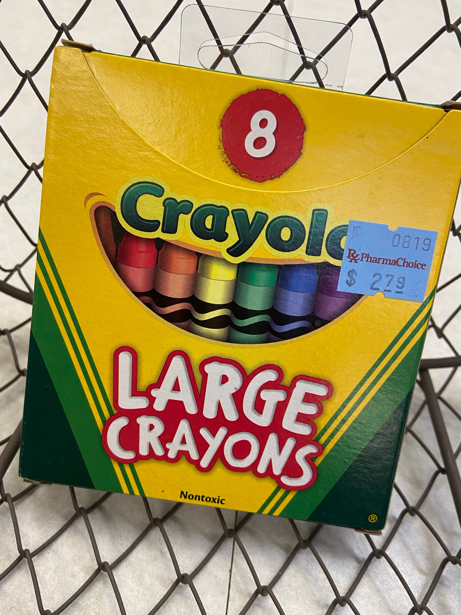 Crayola Crayons-8 large crayons