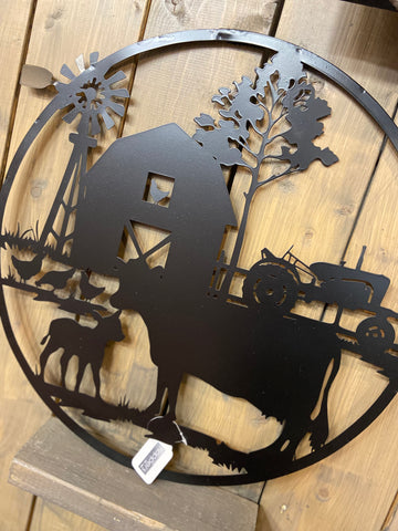 Farm Circle Wall Hanging