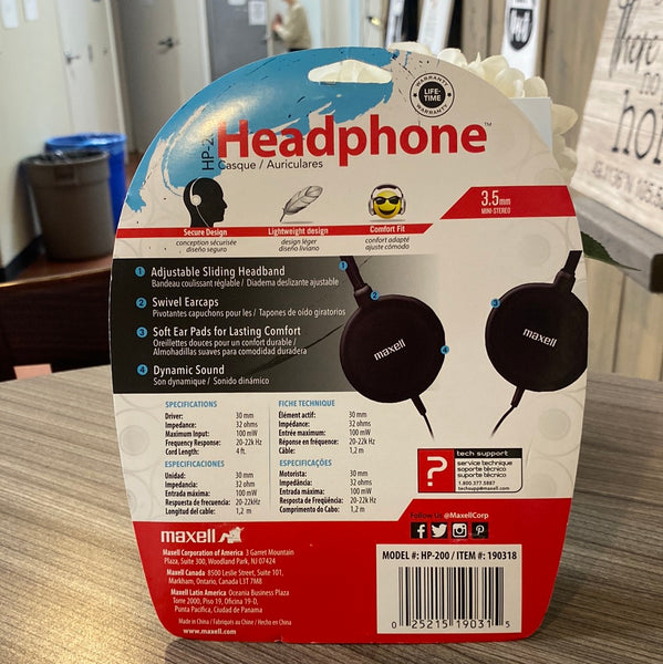 Maxwell headphones