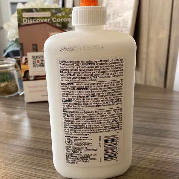 Elmers glue bottle