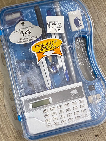 Buffalo 14 pcs Geometry Set