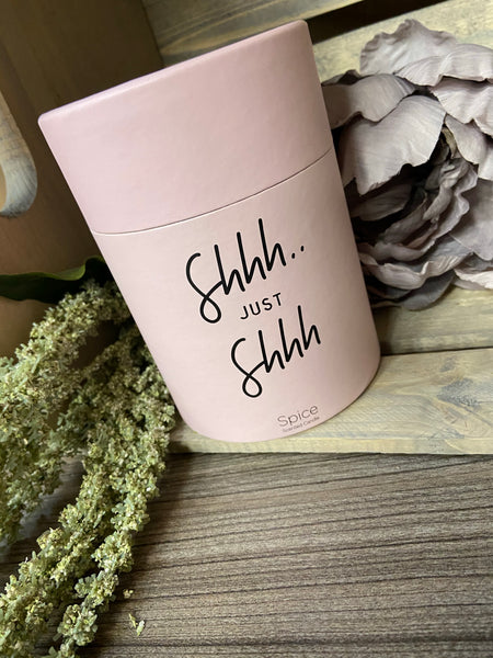 WIT- seriously funny candle- pink