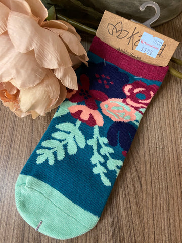 Karma Ankle Socks Floral