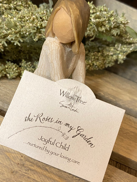 Willow Tree - the Roses in my Garden - Joyful child