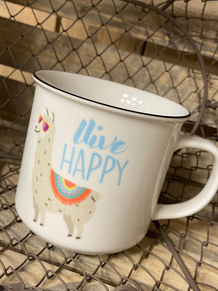 Love Happy coffee mug