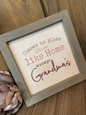 There’s no place like home-except Grandma’s