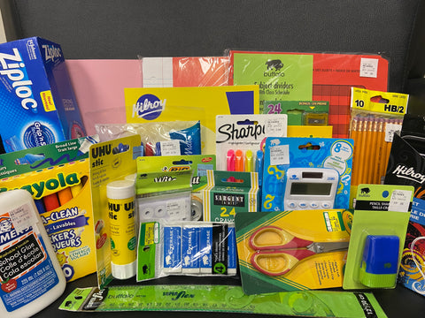 Grade 9,10,11 & 12 - School Supply Package 2024/25