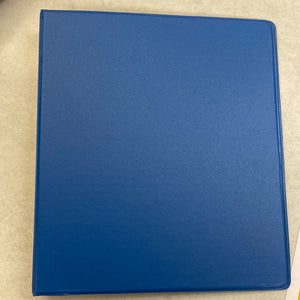 1” Hilroy binder