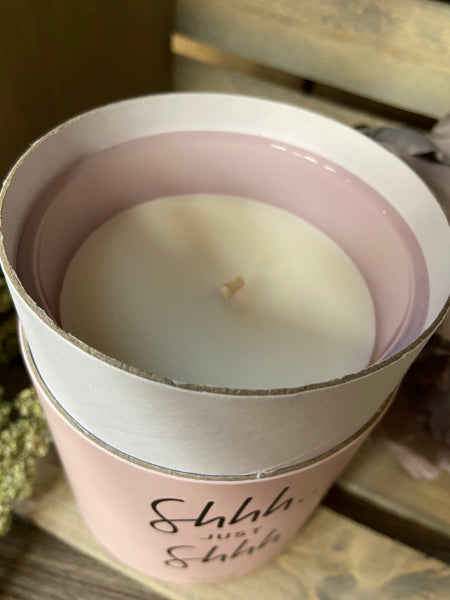 WIT- seriously funny candle- pink