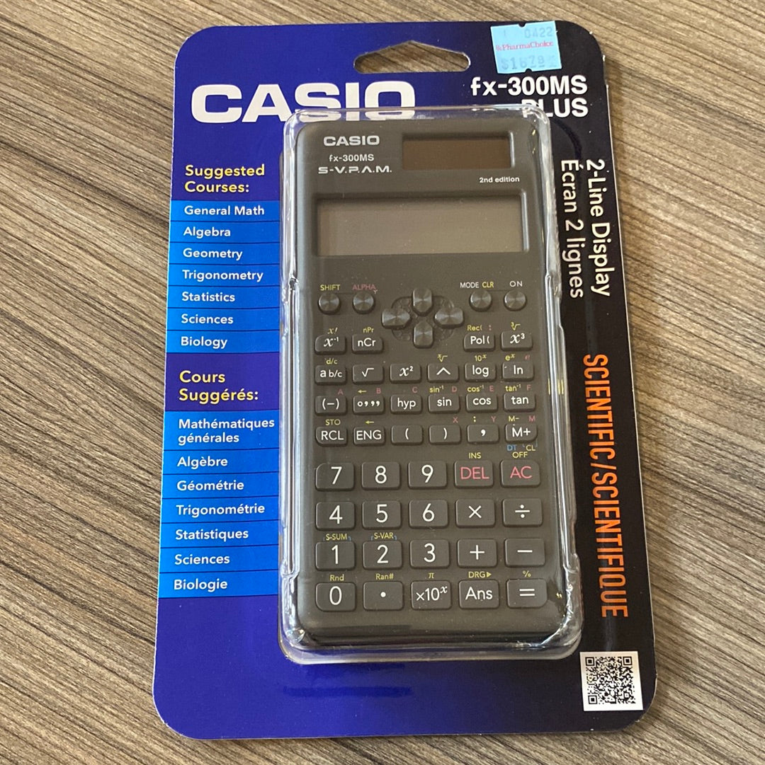Casio scientific calculator