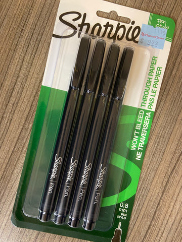 Sharpie 0.8 mm black ink pen