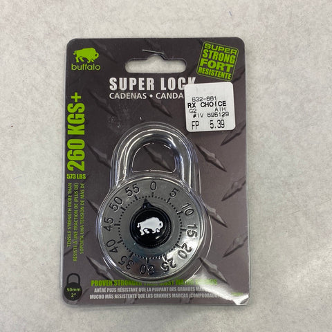 Combination lock