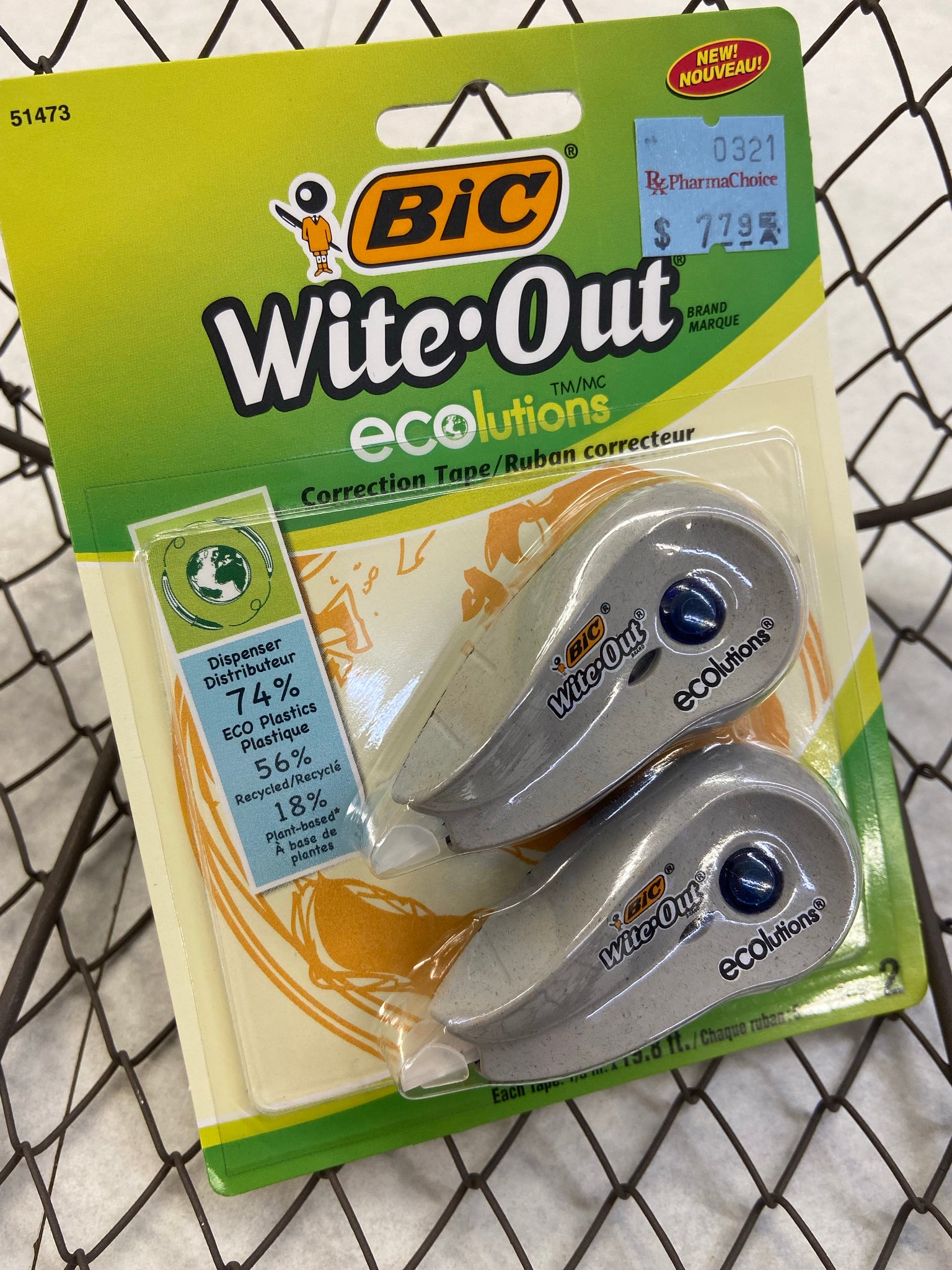 BIC Wite•Out- 2 correction tape