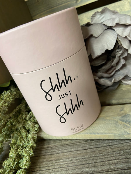 WIT- seriously funny candle- pink