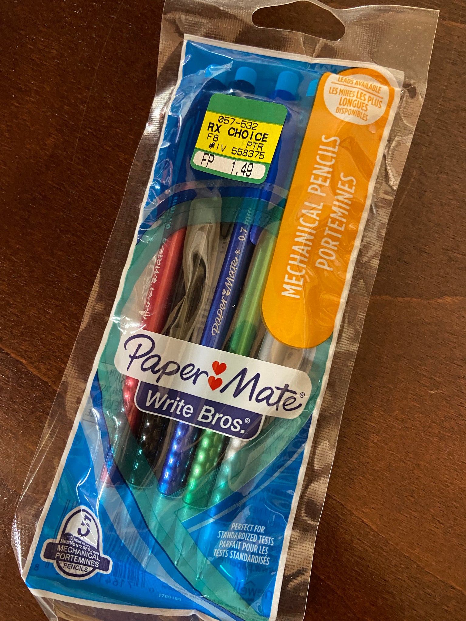 Paper Mate Mechanical Pencils-5 pack