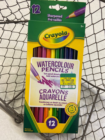 Crayola Watercolour pencils