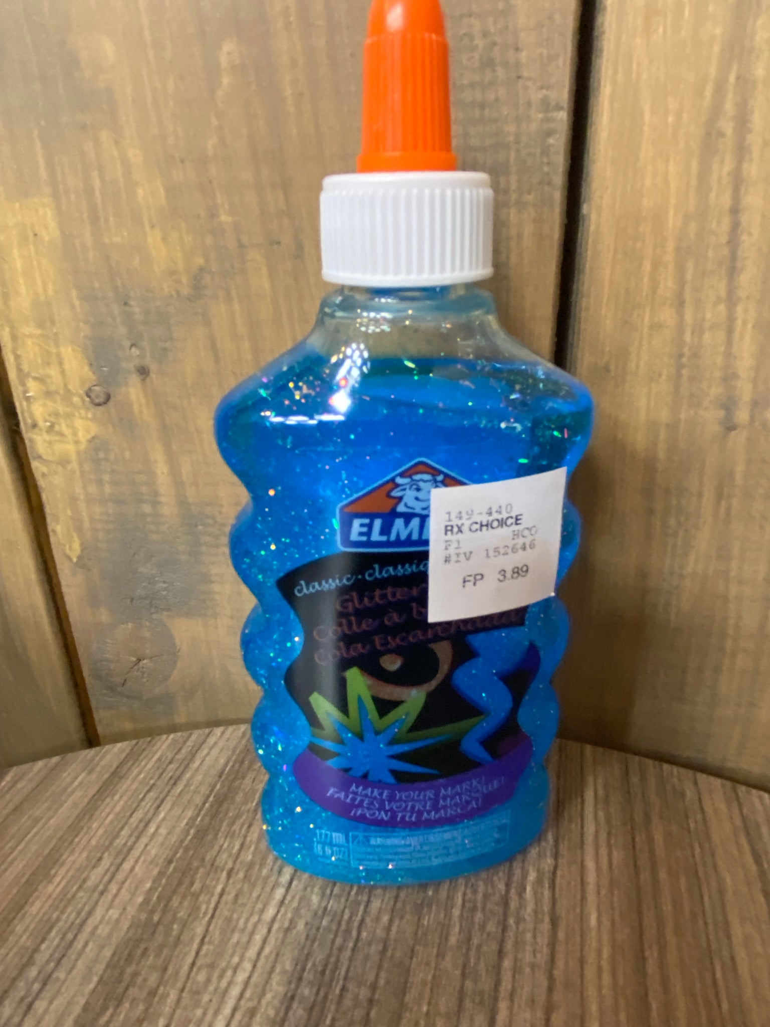 Elmer’s classic Glitter Glue- Blue