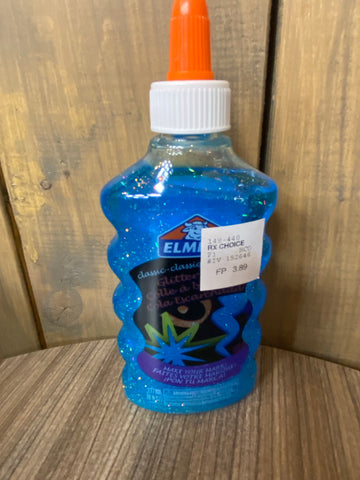 Elmer’s classic Glitter Glue- Blue