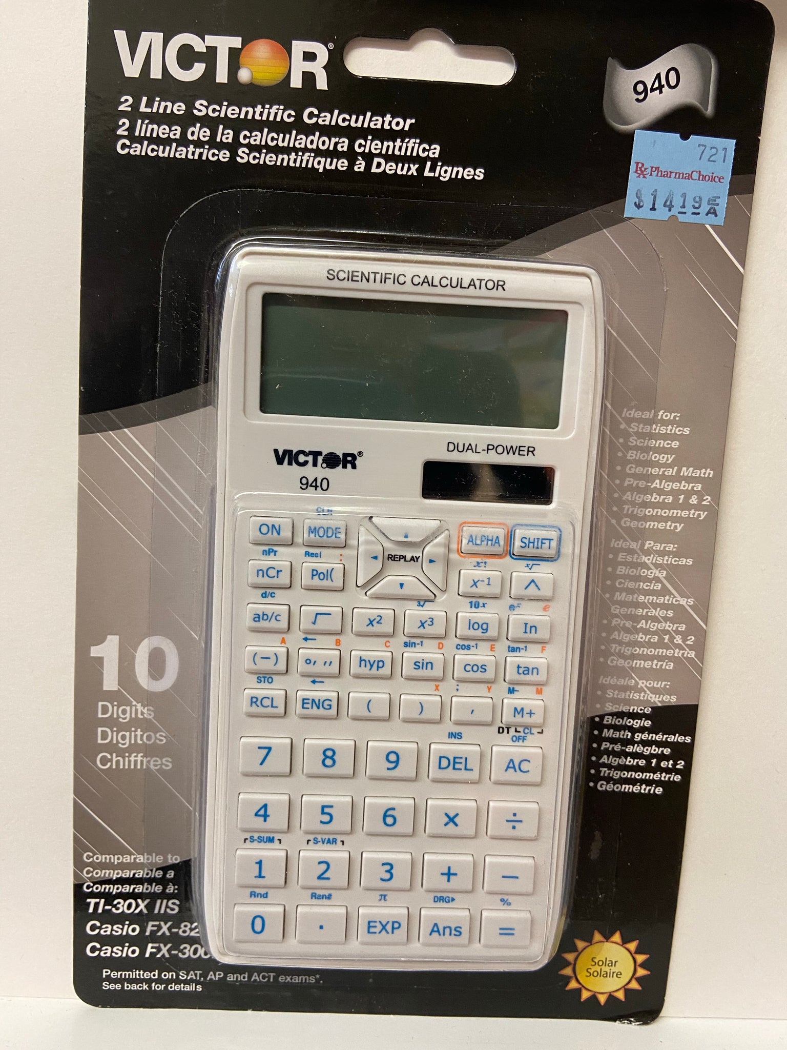 Victor 2 line Scientific Calculator
