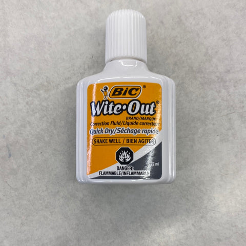 Bic Wite out