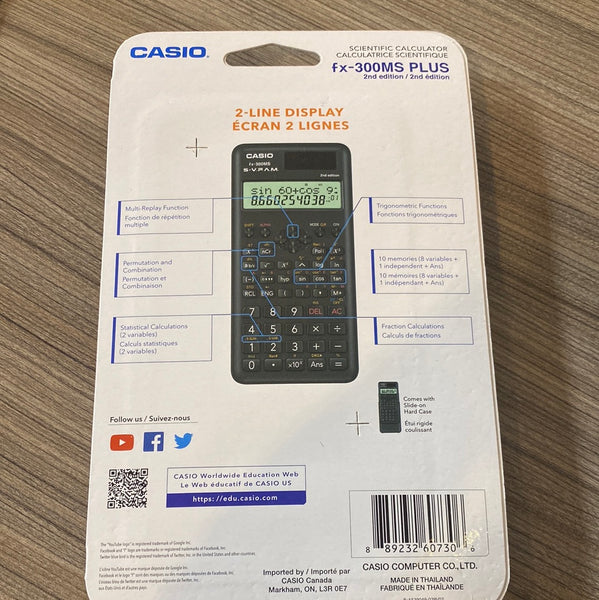 Casio scientific calculator