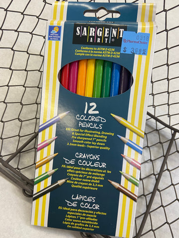 Sargent art-12 Coloured Pencils